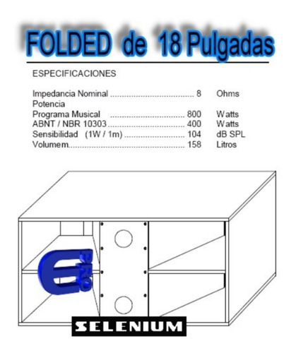 Plano Para Construir Foldeds De 18 Pulgadas Low Sub Graves