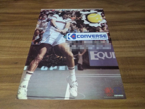 (pg342) Jimmy Connors * Publicidad Converse