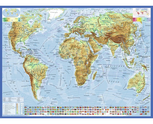 Ravensburger Mapa Político Del Rompecabezas Mundial (300 Pie