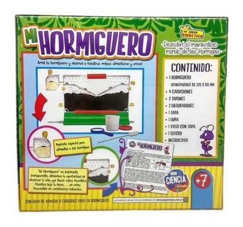 Imagen 4 de 4 de Mi Hormiguero Juego De Hormigas Implas Im348 Full