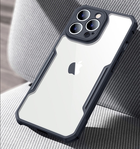 Imagen 5 de 8 de Funda Xundd Para iPhone 14 Pro Proteccion De Camaras Contra Golpes Negro
