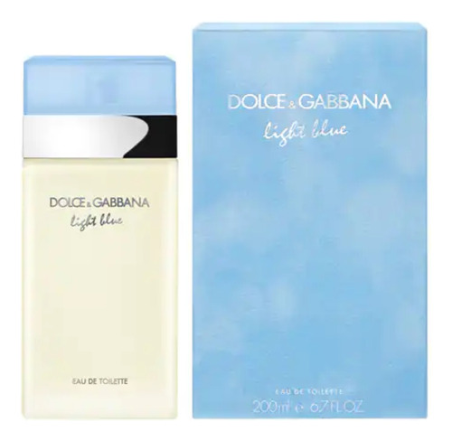 Perfume Original Dolce&gabanna Light Blue 200ml Dama 