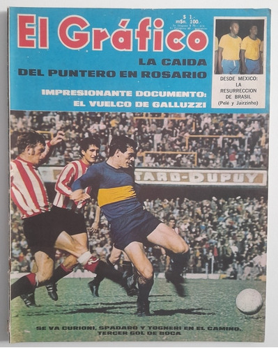 Revista El Grafico N° 2644 - Mundial Mexico 1970 Fs