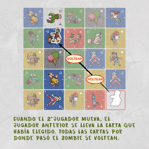 Zombie Flip - Juego De Mesa Cartas