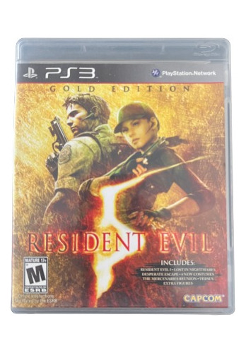 Resident Evil 5 Gold Edition Capcom Ps3 Físico