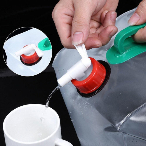 ~ Bolsa De Agua Portátil Con Una Capacidad De 20 Litros