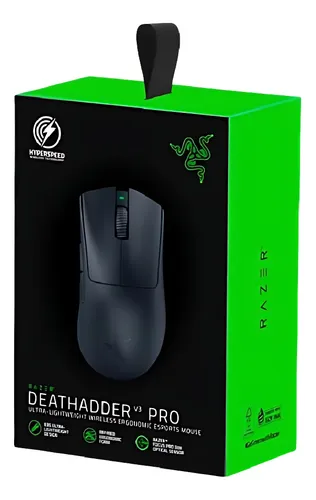 Razer Deathadder V3 Hyperspeed - Mouse Preto com Bluetooth