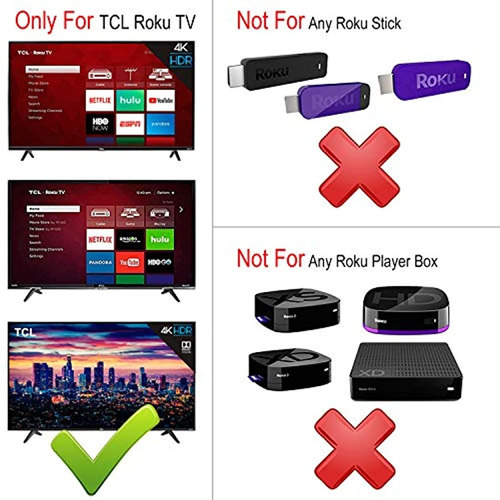 Mando A Distancia De Repuesto Aplicable Para Tcl Roku