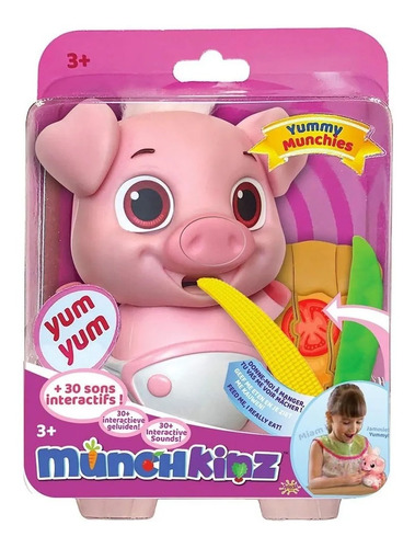 Munchkinz Mascota Interactiva C/ Sonido Come Rie Huele Y Mas