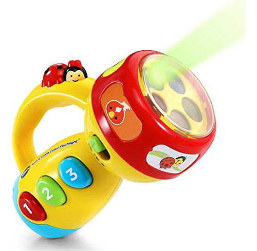 Juguete Linterna Vtech Spin And Learn Color, Amarillo