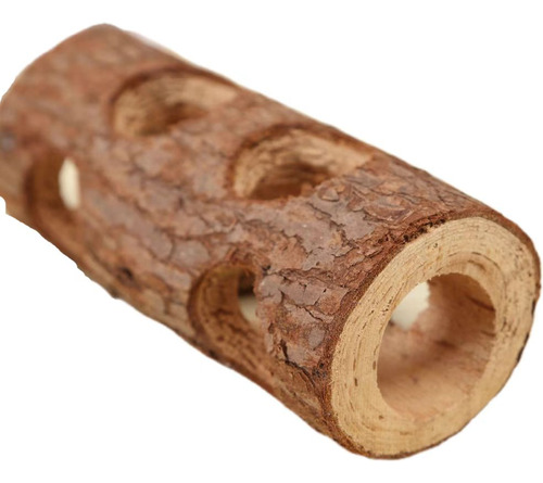 Tubo De Madera Maciza Para Hámster, Tubo De Madera Maciza Co