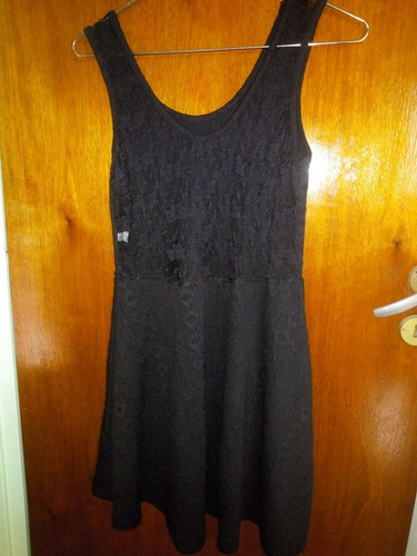 Vestido Negro De Encaje Nuevo