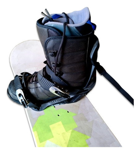 Tabla Snowboard Division 23 Con Fijaciones Y Botas