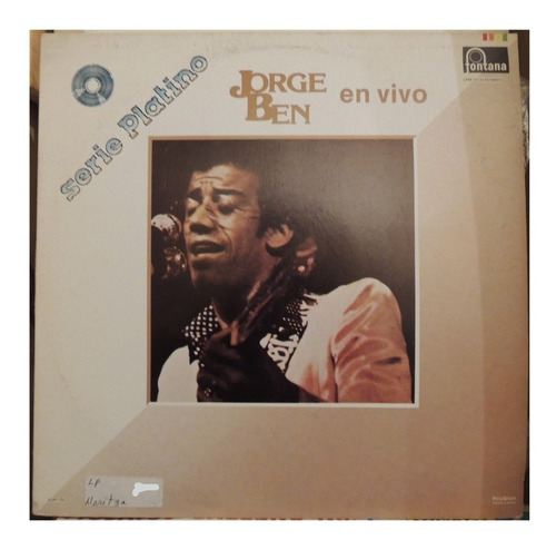 Jorge Ben En Vivo ( Lp ) ( Vinyl ) #4429