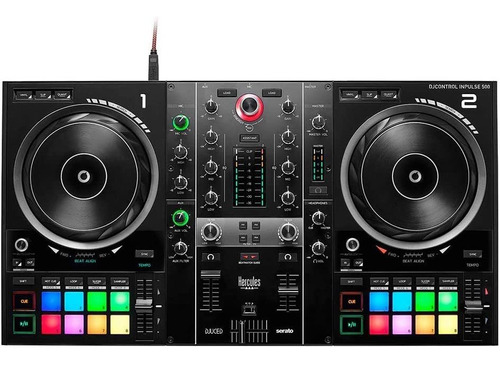 Hercules Djcontrol Inpulse 500: Controladora De Dj Usb