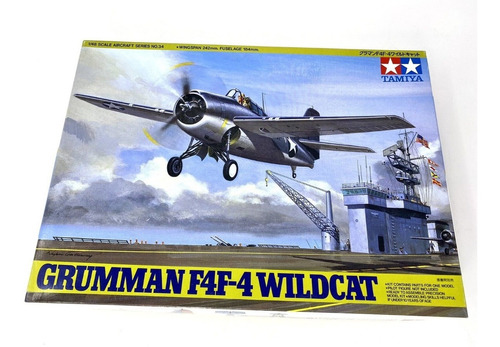 Modelismo Avión 1/48 Grumman Wildcat F4f-4 Tamiya 