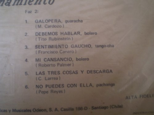 Vinilo De Pepe Reyes -sonrieme Y Bailemos(u147