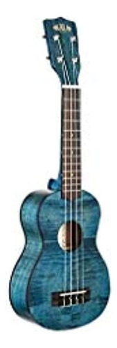 Kala Kasem Ukulele Soprano Exotico Azul