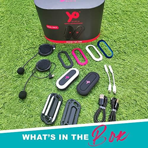 Yo Audio Auriculares Con Intercomunicador Bluetooth Para Dep