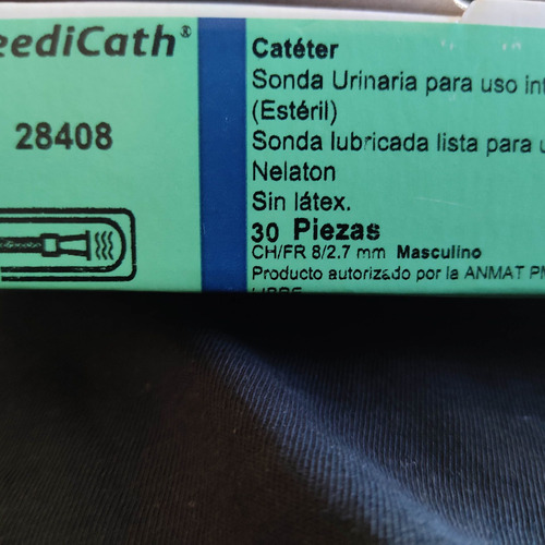 28408 Catéter Sonda Nelaton Speedicath Caja X 30