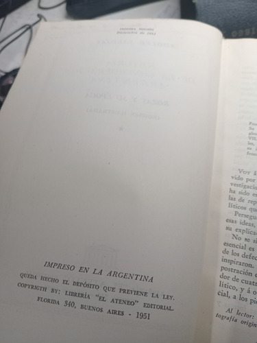 Historia De La Confederación Argentina - A. Saldías - 1952 (Usado)