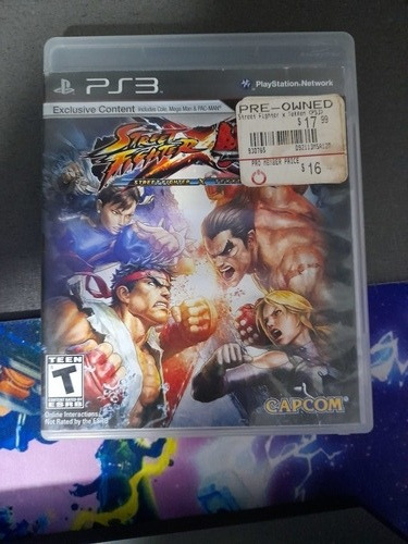 Street Fighter Vs Tekken Ps3 Mídia Física 