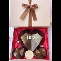 Comprar Box Corazoones Diamente Rellenos Chocolates. La Plata