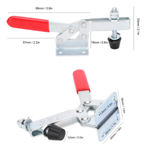 Abrazadera De Soldadura Rápida De 5 Piezas Gh-201-c