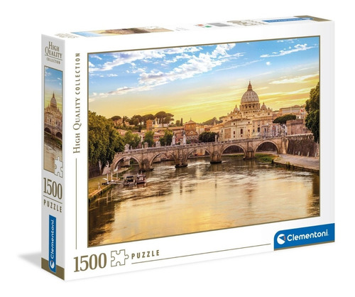 Puzzle Rompecabezas 1500 Pzs Roma Clementoni 31819