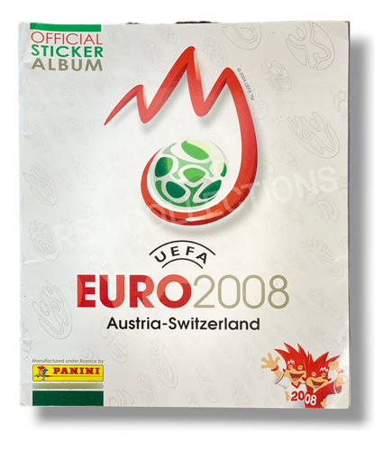 Álbum Semi Completo De Estampas Euro Copa 2008 Panini Pegado