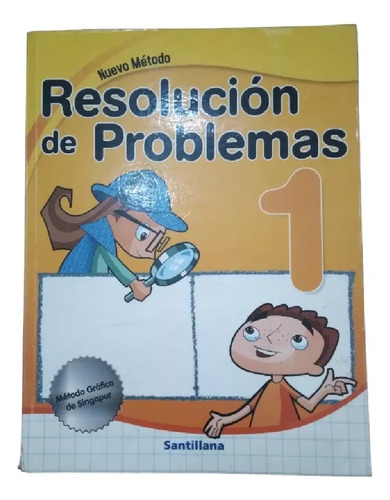 Resolución De Problemas 1er Grado L Santillana  Usado