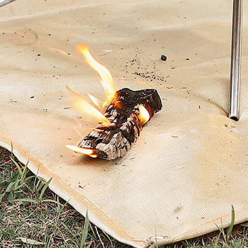 Alfombra De Retardante De Fuego Resistente Al 100cmx100cm