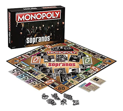 Juegos De Mesa  El Monopolio De Los Sopranos