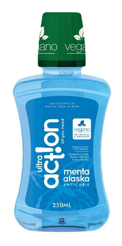 Antisséptico Bucal Ultra Action Menta Alaska 250ml