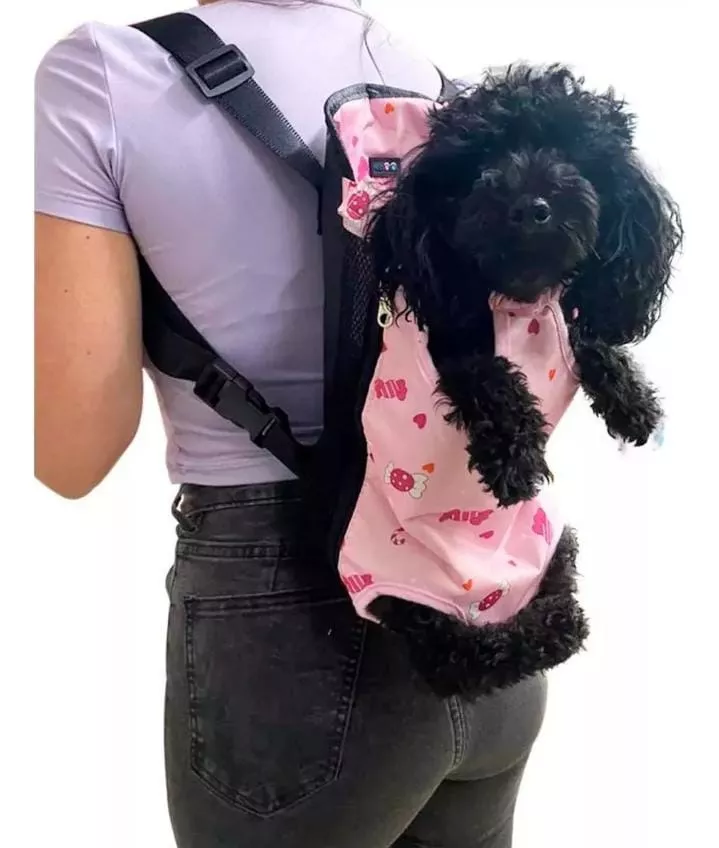 Primera imagen para búsqueda de mochila transportadora perro
