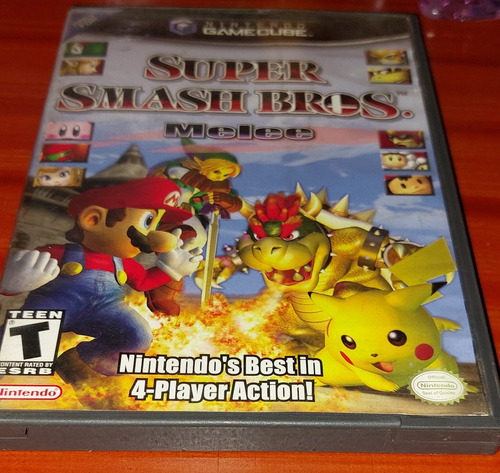 Juego Super Smash Bros Melee Gamecube