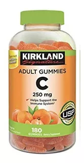 Kirkland Signature Xqgzqb Vitamina C 250 Mg., 180 Gomitas Pa
