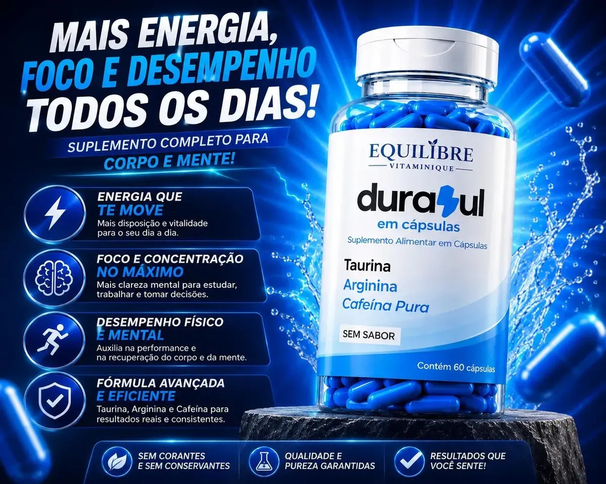 Durazul 60 Capsulas Suplemento Alimentar