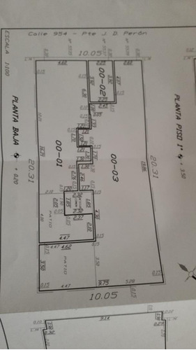 En Venta Taller O Local Sobre Presidente Peron Mirando De Frente Lado Izquierdo De 111.78m2 Totales F: 8277