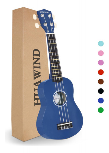 Huawind Ukelele Soprano De 21 Pulgadas Para Principiantes, U