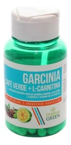 Garnicia Cafe Verde+ L-carnitina Original Green Caps X30