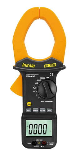 Alicate Amperímetro Digital Hikari Ha-3800