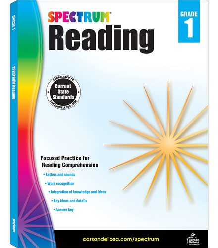 Workbook Spectrum, Comprensión Lectora De Primer Grado, 6-7