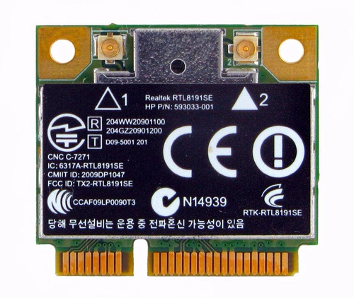 Mini Pci Wifi Realtek Rtl8191se Hp G42 Cq42-214br