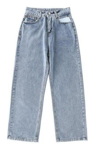 New High Cinturn Jeans De Estilo Coreano [u]