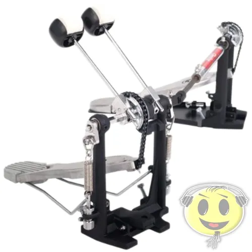 Pedal Duplo Gibraltar Prowler 5711 Db Reforçado Kadu Som