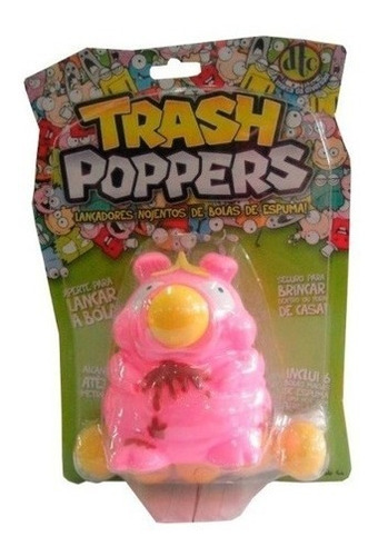 Imagem 1 de 1 de Lançador De Bolas - Trash Monster Poppers - Dtc