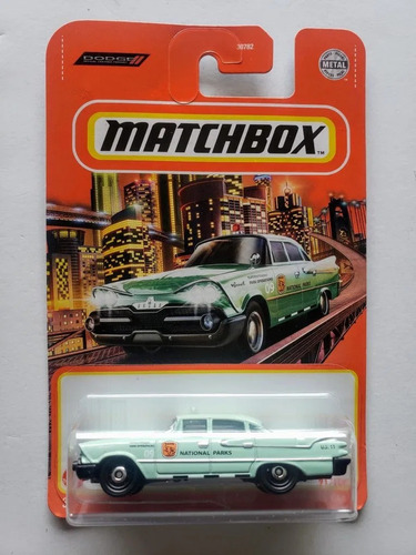 Matchbox # 71/100 - '59 Dodge Coronet Police - 1/64 - Gvx81