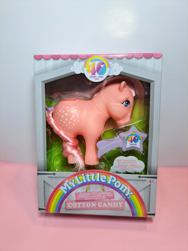 My Little Pony Cotton Candy 40 Anniversary Mlp 