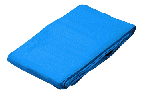 Lona Uso Rudo 7 X 10 M, Azul, Impermeable Proteccion Uv Color Azul
